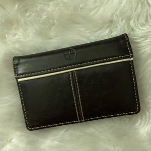 Leather card wallet